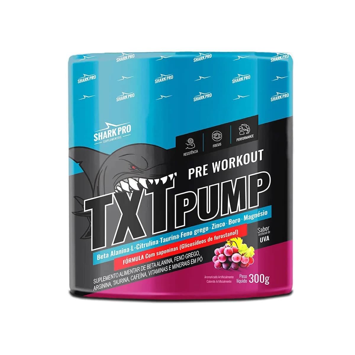 Shark Pro Pré-Treino TXT Pump - Uva