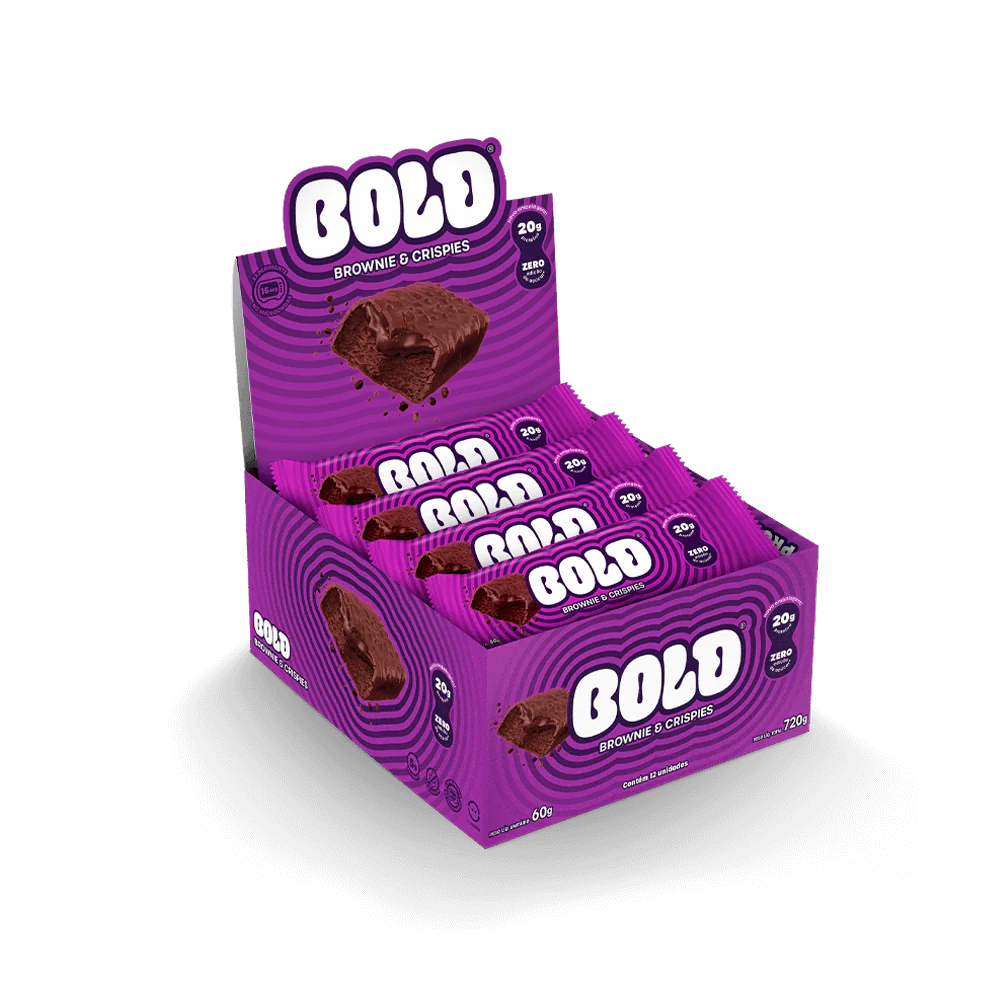 Bold Bar Brownie e Crispies 60g