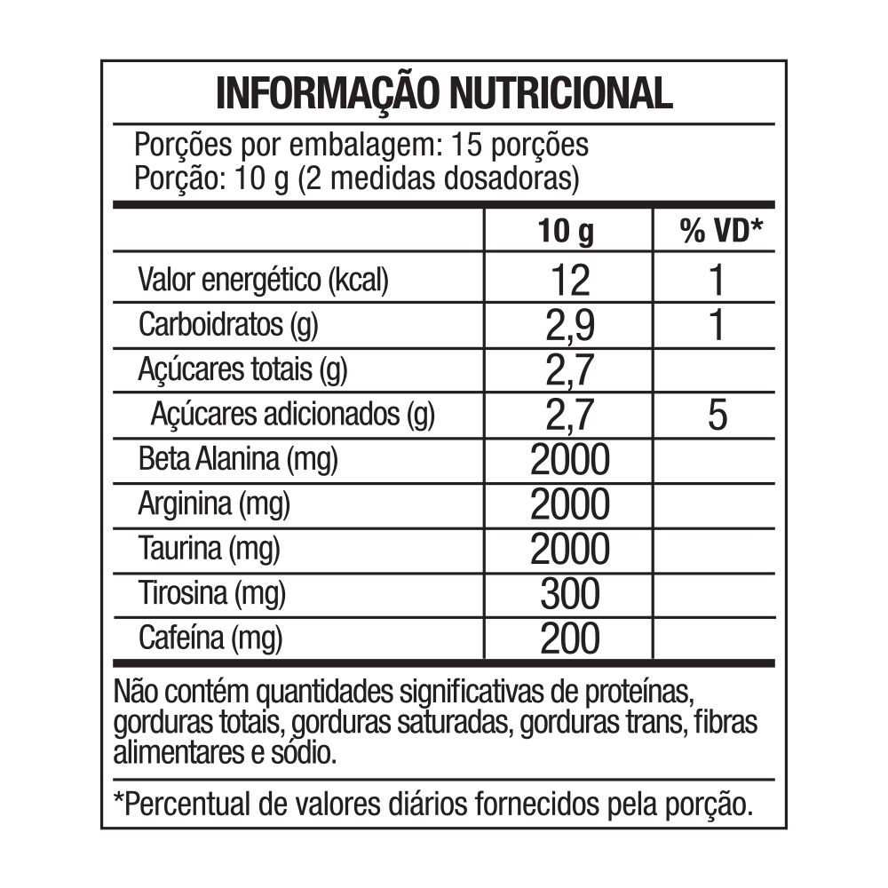 FTW Diabo Verde #Pre-Workout 150G - Sabor Energético