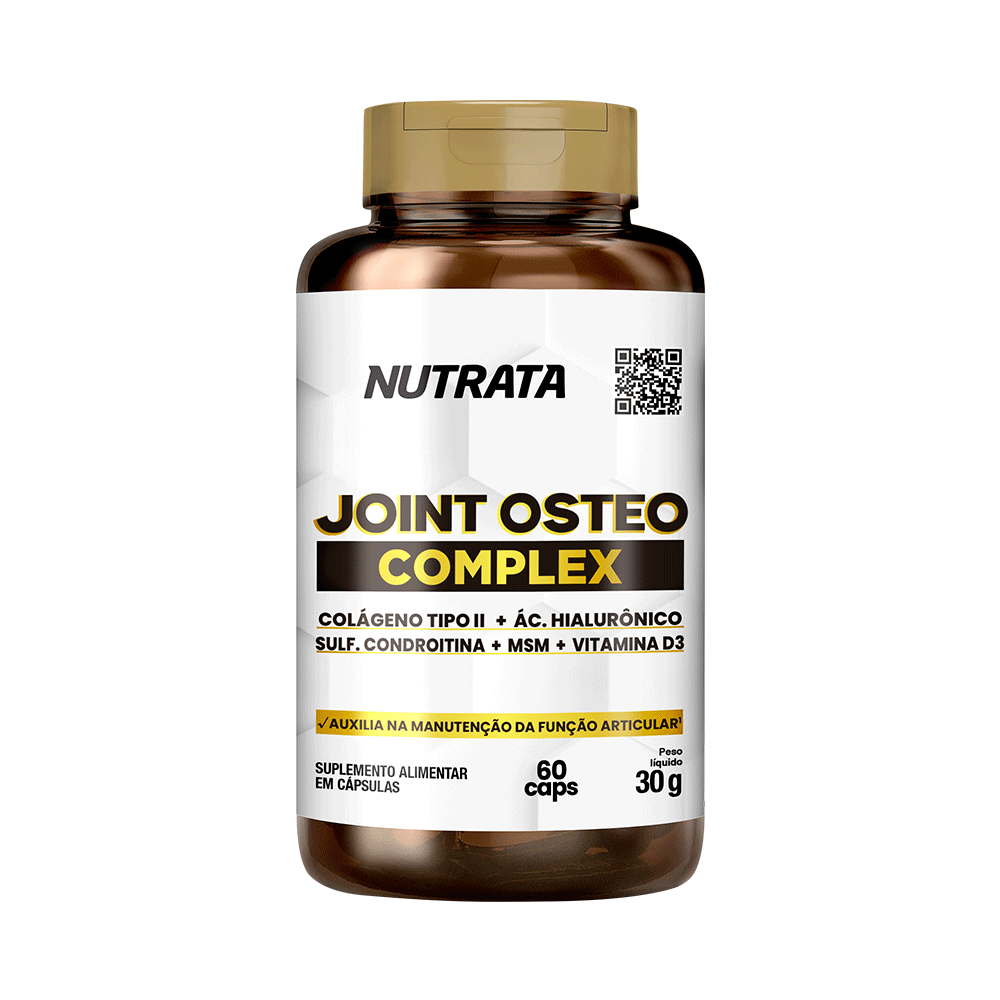 Nutrata Joint Osteo Colágeno Tipo II - 60 cápsulas