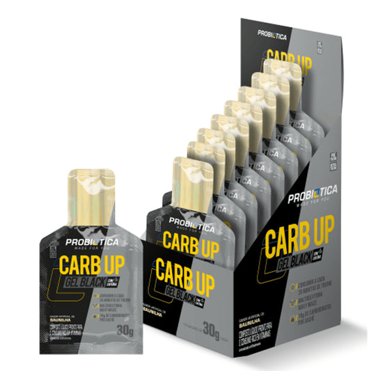 Probiotica Carb Up Gel Black Display Baunilha - Caixa