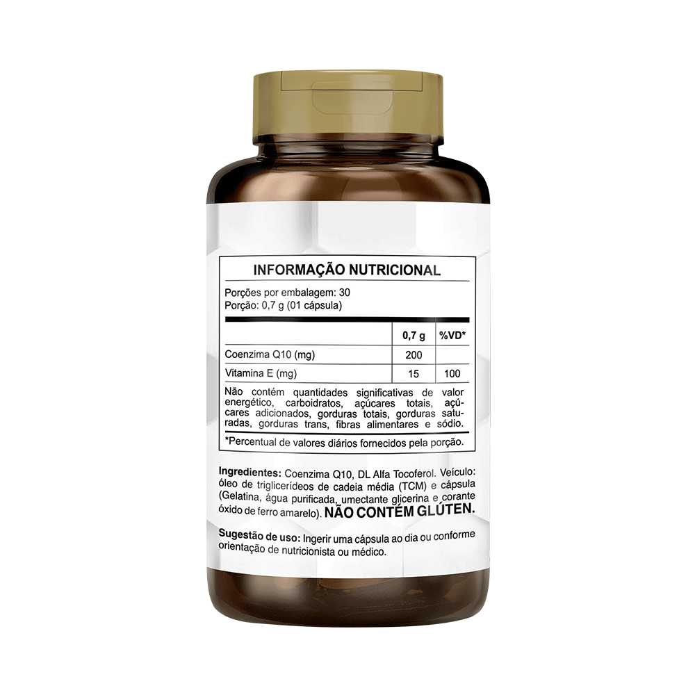 Nutrata Coenzima Q10 200mg - 30 cápsulas