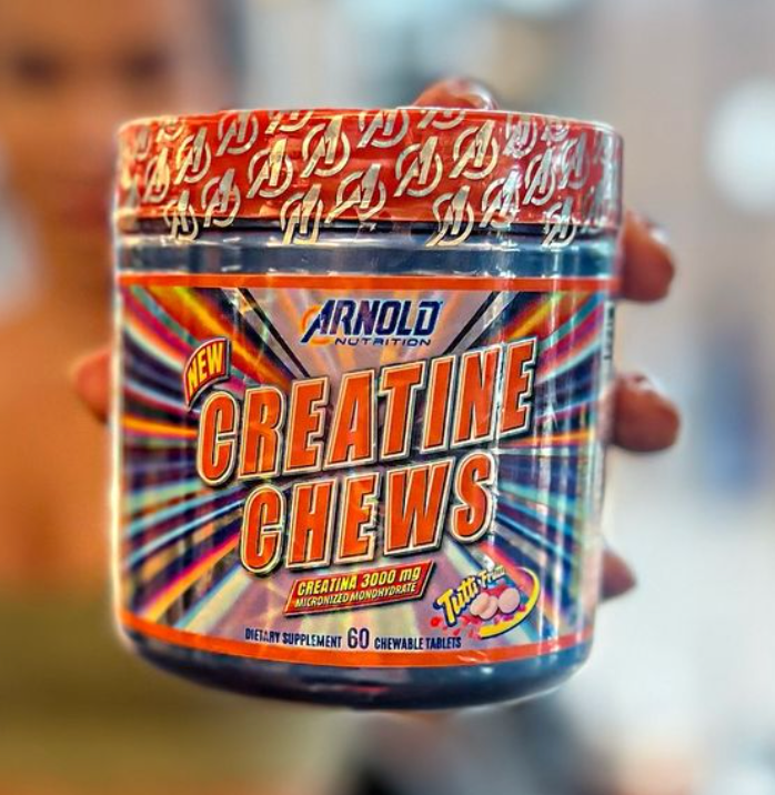 Arnold Nutrition Creatina em Pastilhas - 60 pastilhas