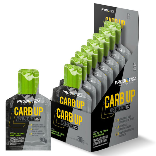 Probiotica Carb Up Gel Black Display Caldo De Cana Com Limao