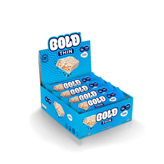 Bold Bar Thin Cookies e Cream 40g