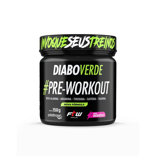 FTW Diabo Verde #Pre-Workout 150G - Sabor Energético