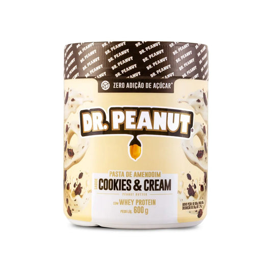 Dr Peanut Pasta de Amendoim Cookies & Cream 600g