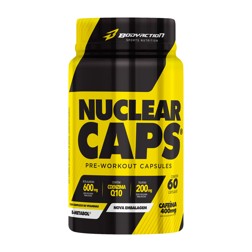 Body Action Nuclear Rush 60 Capsulas