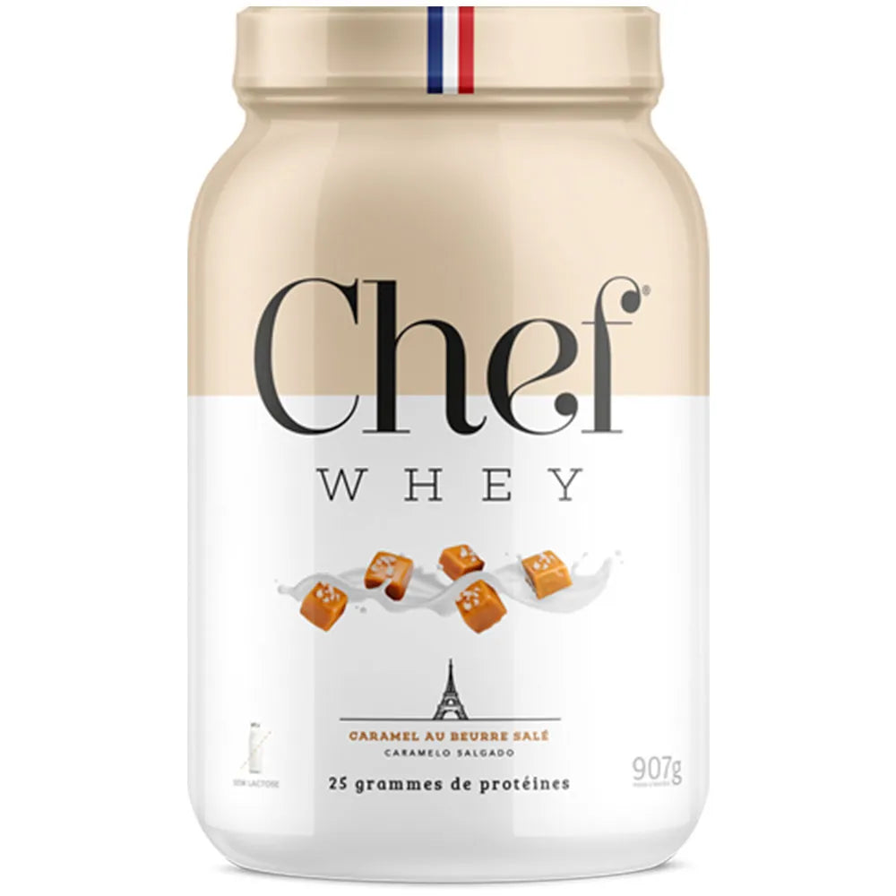 Chef Whey 907g Pote - Caramel au Beurre Salé