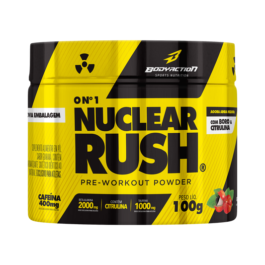 Body Action Nuclear Rush 100G - Guarana