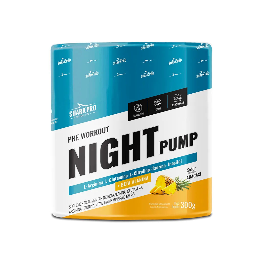 Shark Pro Pré-Treino Night Pump - Abacaxi