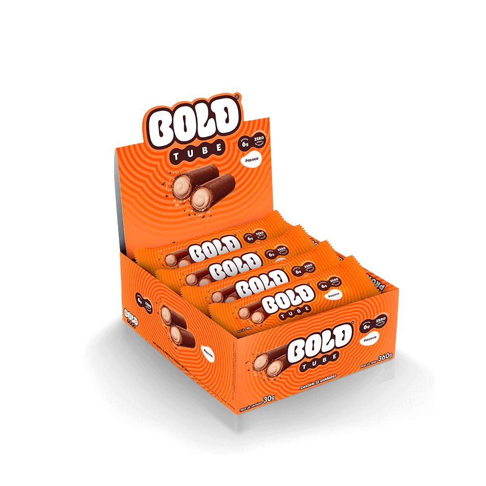 Bold Bar Tube Paçoca 30g