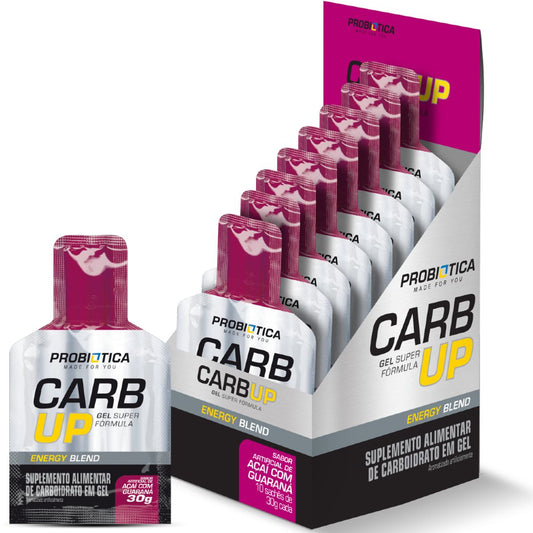 Probiotica Carb Up Gel Super Fórmula Display Açaí Com Guaraná - Caixa