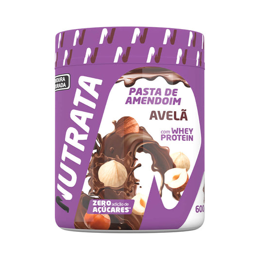 Nutrata Pasta de Amendoim 600g - Sabor Avelã