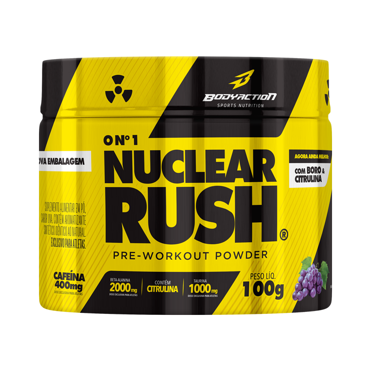 Body Action Nuclear Rush 100G - Uva