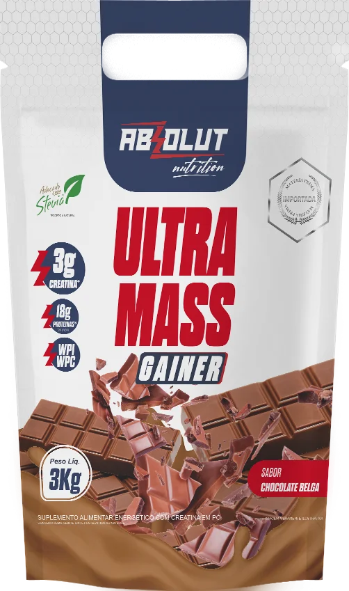 Absolut Nutrition Hipercalórico Ultra Mass Gainer 3kg - Cookies