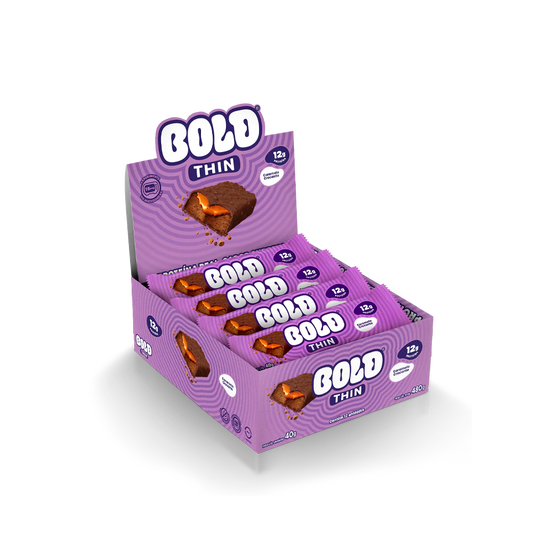 Bold Bar Thin Caramelo Crocante 40g