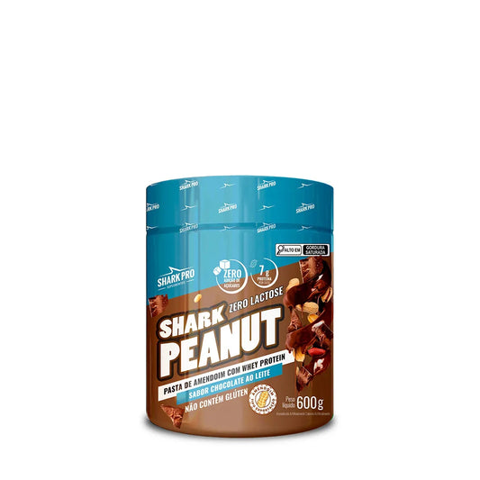 Shark Pro Pasta de Amendoim 600g - Chocolate ao Leite