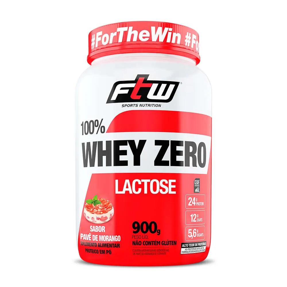 FTW Whey Zero Lactose - Pavê de Morango