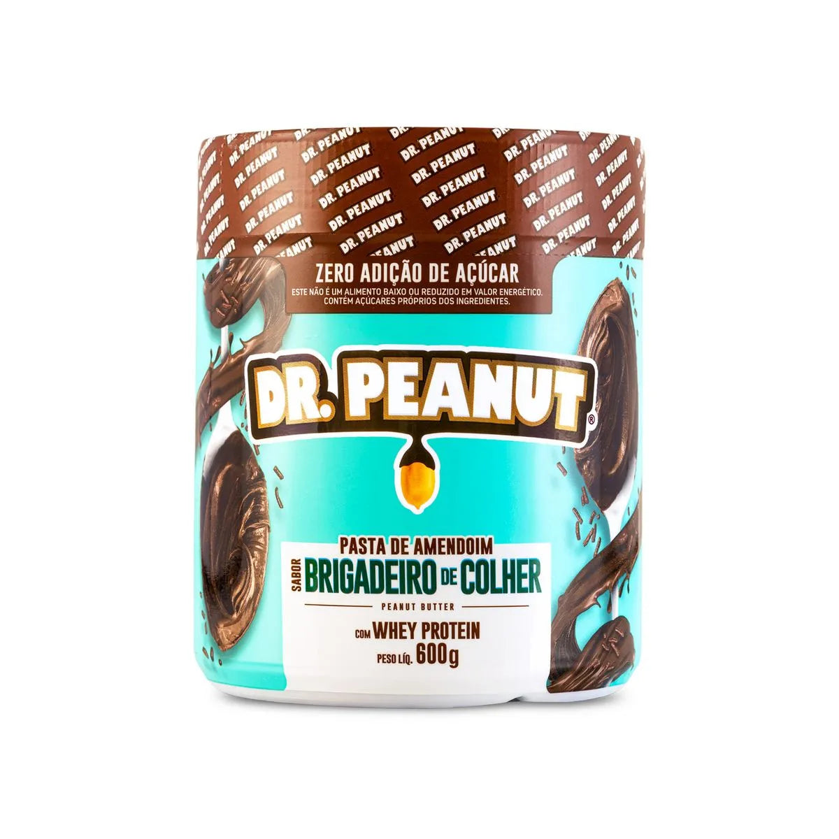 Dr Peanut Pasta de Amendoim Brigadeiro de Colher 600g