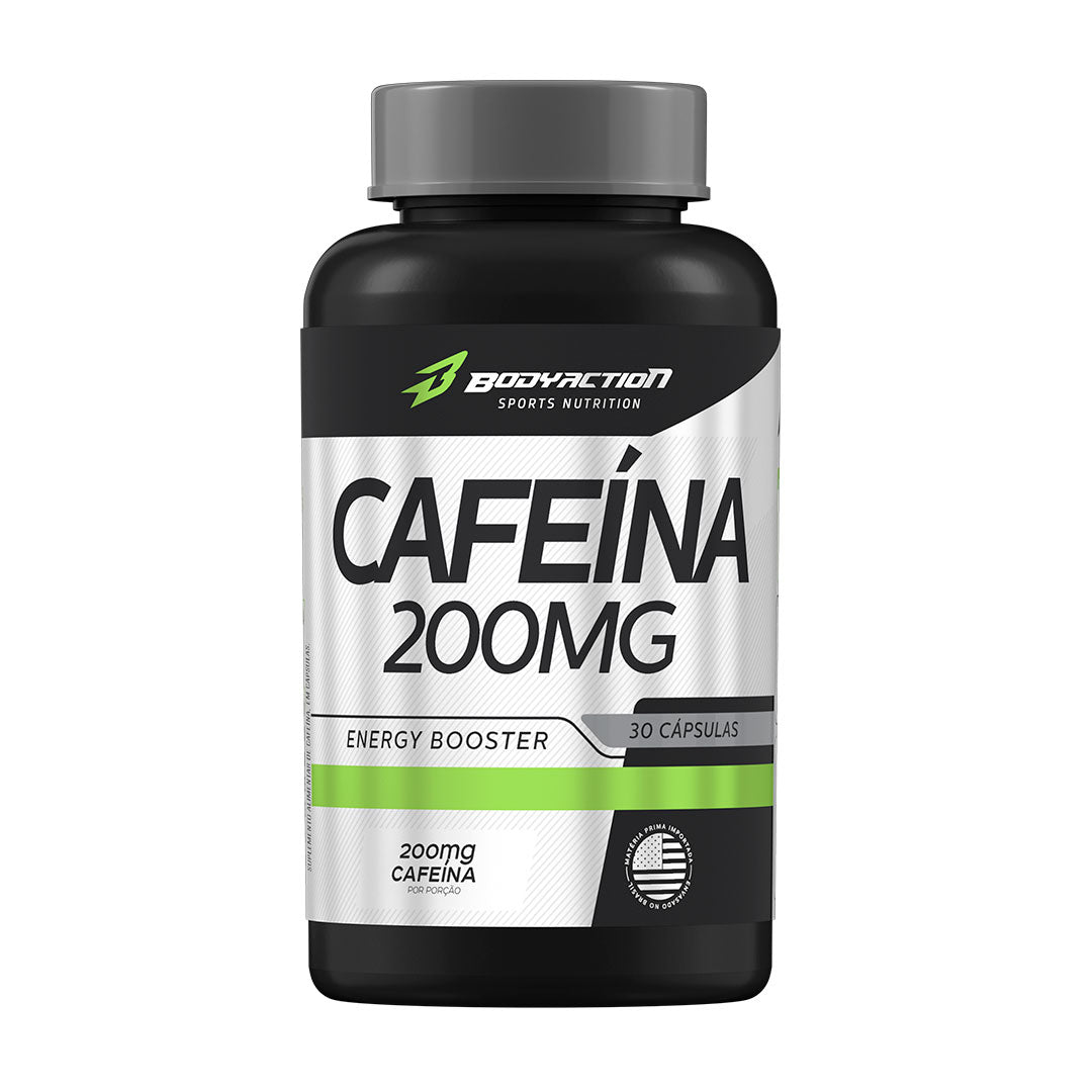 Body Action Cafeina 200Mg 30 Capsulas