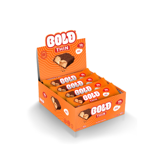 Bold Bar Thin Avelã Branco 40g