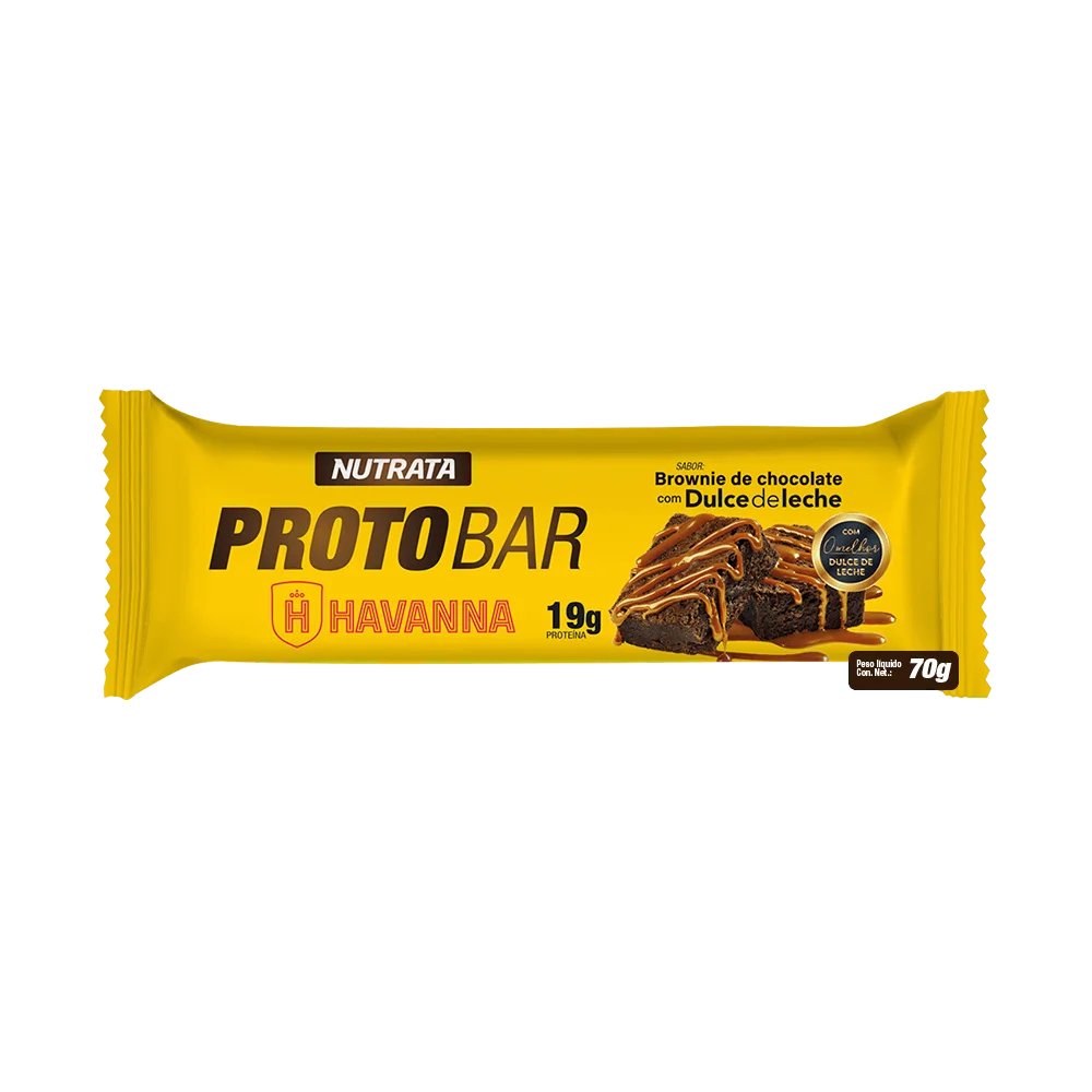 Nutrata Protobar Sabor Brownie de Chocolate Com Dulce de Leche Havanna