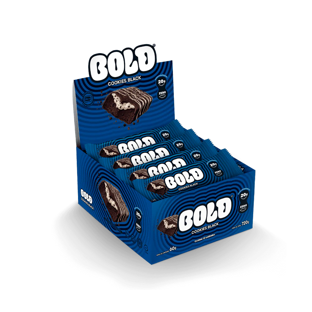 Bold Bar Cookies Black 60g