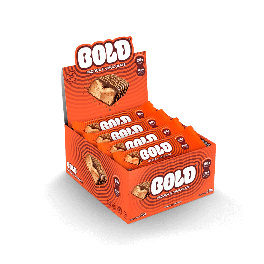 Bold Bar Paçoca e Chocolate 60g