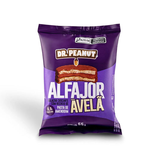 Dr Peanut Alfajor Sabor Avelã